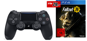 Bild zu Playstation 4 Controller + Fallout76 ab 55€ (Vergleich: 72,28€)