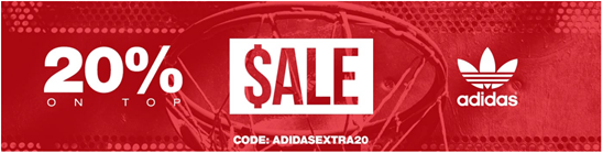 Bild zu Kickz.com: 20% Extra Rabatt auf adidas + kostenloser Versand