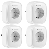 Bild zu TECKIN WLAN Smart Steckdose (kompatibel mit Alexa und Google Home) als 4er Pack für 27,99€