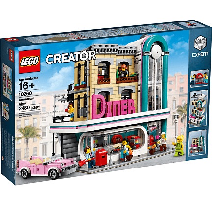 Bild zu Lego Creator Amerikanisches Diner (10260) für 129,99€ (Vergleich: 149,99€)