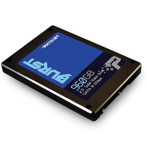 Bild zu 960 GB interne 2,5 Zoll SSD Patriot Burst für 105,90€ (Vergleich: 118,74€)