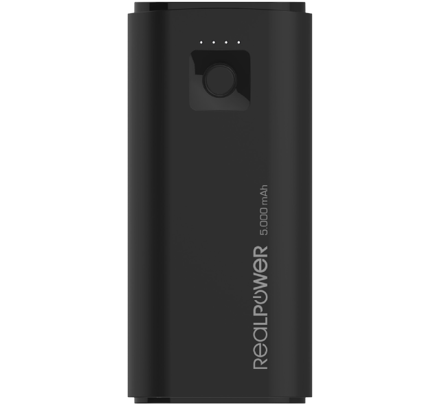 Bild zu REALPOWER PB-5000mini Powerbank (5.000mAh) für 8€ inkl. Versand (Verlgleich: 13,67€)