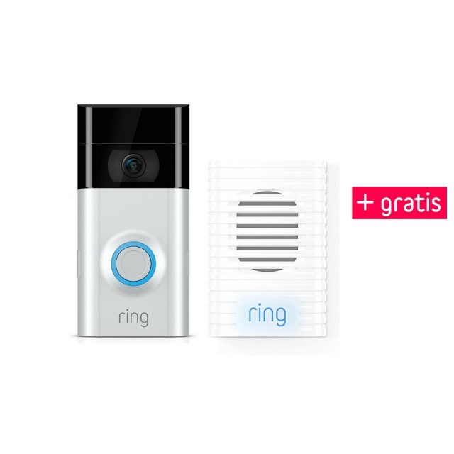 Bild zu Ring Video Doorbell 2 mit kostenlosem Chime Türgong für 159€ (Vergleich: 191,89€)