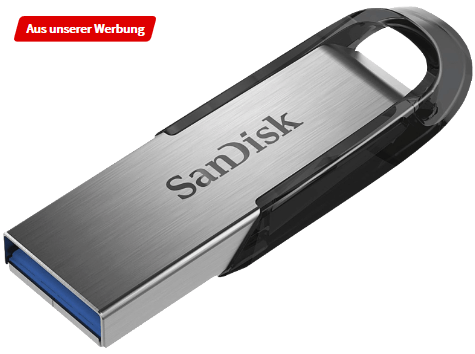 Bild zu SANDISK Ultra Flair 64 GB USB-Stick für 11€ inkl. Verasnd (Vergleich: 14,90€)