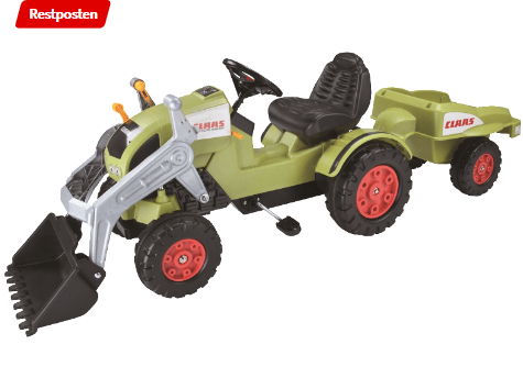 Bild zu BIG Claas Celtis Traktor + Trailer Claas Celtis Loader für 69€ inkl. Versand (Vergleich: 83,40€)