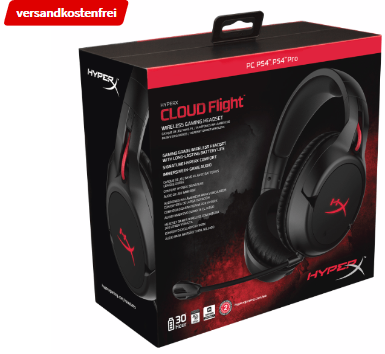 Bild zu Kingston HYPERX Cloud Flight Gaming-Headset für 111€ inkl. Versand (Vergleich: 133€)