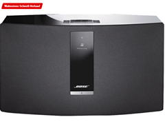 Bild zu BOSE SoundTouch 30 III – Streaming Lautsprecher (App-steuerbar, Bluetooth, 802.11 b/g/n, Schwarz) für 419,99€ (Vergleich: 468€)