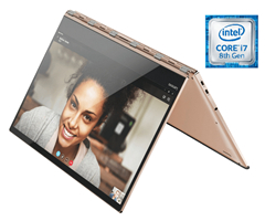 Bild zu LENOVO Yoga 920 Convertible (Intel®Core™ i7, 512 GB SSD, 8 GB RAM, Copper) für 1.399€ (Vergleich: 1.699€)