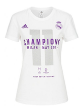 Bild zu Real Madrid adidas Damen UCL Winner T-Shirt für 5,06€ (Vergleich: 18,90€)
