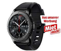 Bild zu Smartwatch Samsung Gear S3 Frontier für 179€ zzgl. 1,99€ Versand (Vergleich: 203,97€)