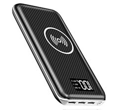 Bild zu KEDRON Powerbank 24000mAh (kabellos laden möglich) für 22,09€