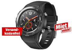 Bild zu HUAWEI Watch 2 Smartwatch, Kunststoff, 140-210 mm, Carbon Schwarz für 169€ (Vergleich: 192€)