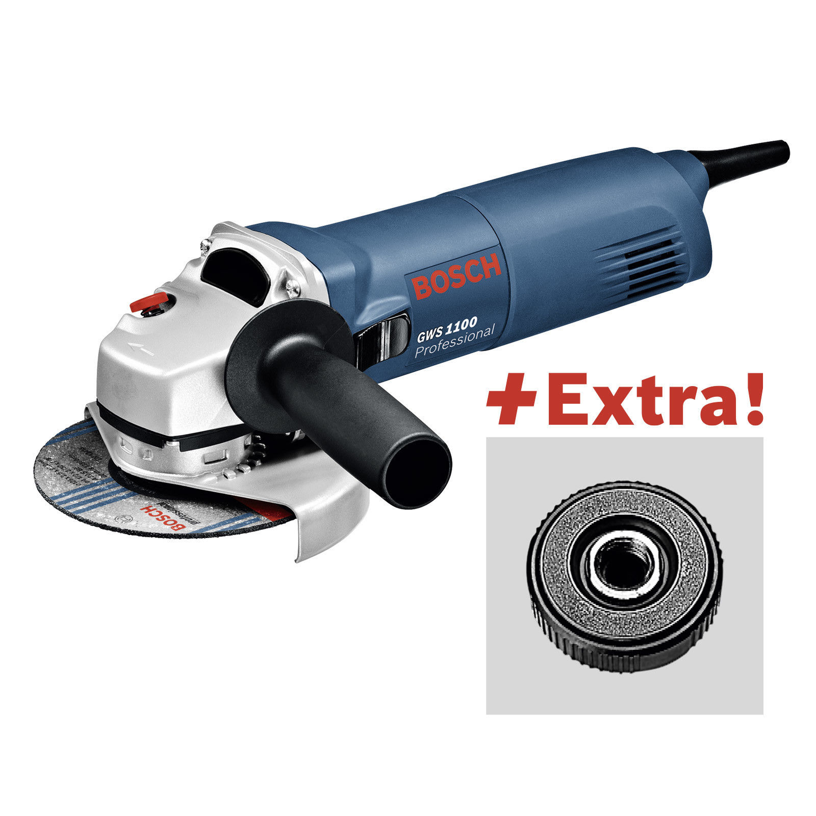 Bild zu Bosch Professional GWS 1100 Winkelschleifer für 69,99€ (Vergleich: 79€)