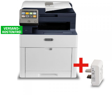 Bild zu Xerox WorkCentre 6515DN Farb-Multifunktionsgerät + Xerox WLAN Wireless-Netzwerkadapter 248,90€ inkl. Versand (Vergleich: 330€)