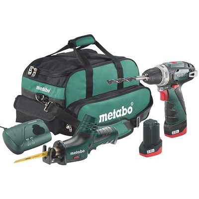 Bild zu Metabo 10.8V Akku Bohrschrauber BS + ASE Akku Säbelsäge als CombiSet in Tasche für 150€ (Vergleich: 176,47€)