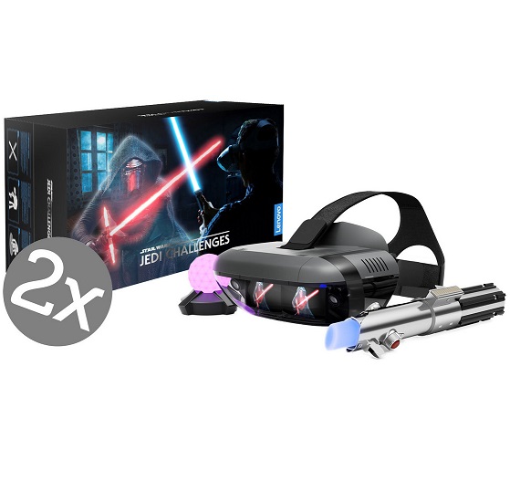 Bild zu Lenovo Mirage Star Wars Jedi Challenges Augmented-Reality-Set im Doppelpack für 105,90€ (Vergleich: 168,16€)