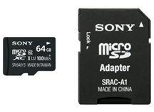 Bild zu Sony microSDXC Speicherkarte 64GB Class 10 inkl. SD Adapter für 13€ (Vergleich: 24,99€)