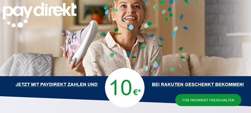 Bild zu Rakuten: 10€ Gutschein mit 30€ Mindestbestellwert bei Zahlung per paydirekt, so z.B. Xiaomi MiBand 3 für 21,95€