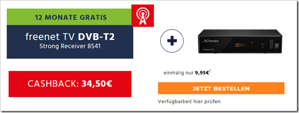 Bild zu [Super] bis zu 12 Monate Freenet TV gratis (+ auf Wunsch Receiver für einmalig 9,95€) bei 24monatiger Laufzeit