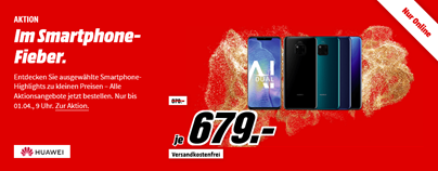 Bild zu MediaMarkt Smartphone Fieber, z.B. Motorola Moto G6 Smartphone 32GB für 129€