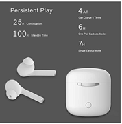 Bild zu In Ear Bluetooth Kopfhörer (ähnlich Airpods) inkl. Ladekästchen für 24,59€