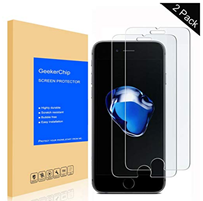 Bild zu 2 x GeekerChip Panzerglas Schutzfolie für iPhone 7/iPhone 8 für 2,99€