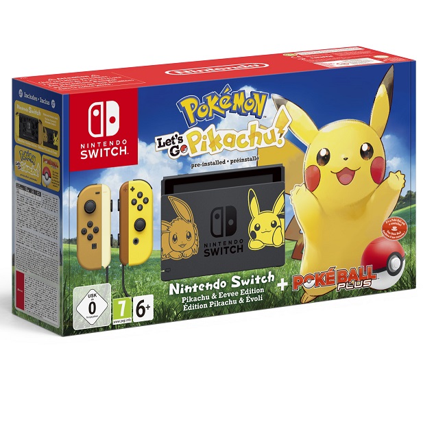 Bild zu Nintendo Switch Pokémon: Let’s Go, Pikachu! Bundle für 333€ (Vergleich: 387,90€)