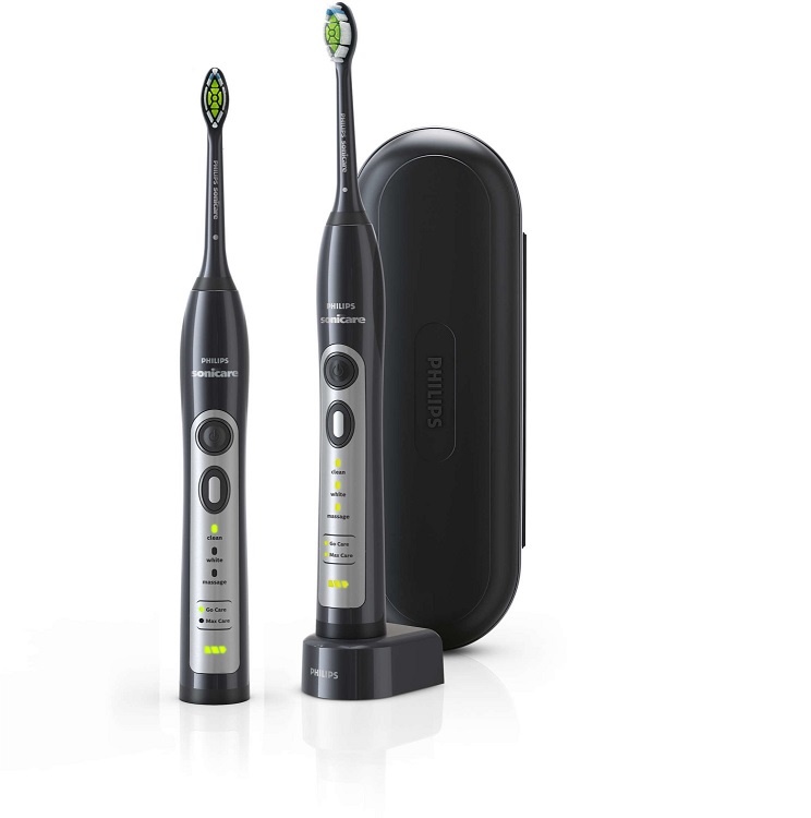 Bild zu Doppelpack Philips Sonicare FlexCare Elektrische Zahnbürste mit Schalltechnologie HX6912/51 für 95,90€ (Vergleich: 109,47€)