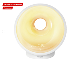 Bild zu Philips Wake-up Light HF3650/01 LED, Aufwachen und Einschlafen mit Licht für 106€ (Vergleich: 144,99€)