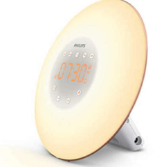 Bild zu [B-Ware] Philips Wake-up Light (HF3506/50) für 39,99€ (Vergleich: 68,85€)