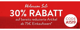 Bild zu Adler Mode: 30% zusätzlich Rabatt auf bereits reduzierte Ware ab 75€