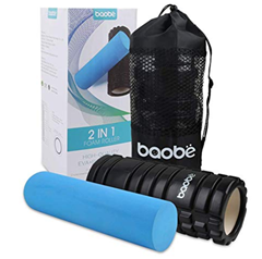 Bild zu Baobë Faszienrolle 2 in 1 (Massagerolle + Schaumstoffrolle) inkl. Tragetasche für 16,79€