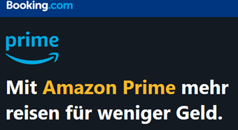 Bild zu [Info] Amazon Prime Mitglieder: “Genius” Status bei Booking.com gratis + 10% als Reiseguthaben zurück