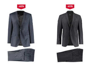 Bild zu [Restgrößen Knaller] s.Oliver Black Label Herrenanzüge „Firenze“, „Triest“, „Napoli“ Slim Fit für je 75,55€