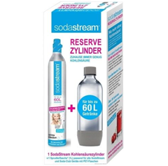 Bild zu [Super] 3 x SodaStream Reserve-Zylinder 60 Ltr. + 3 x PET Flasche für 59,98€