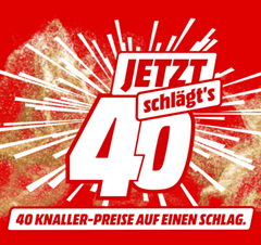 Bild zu MediaMarkt: “40 Knaller Preise auf einen Schlag”