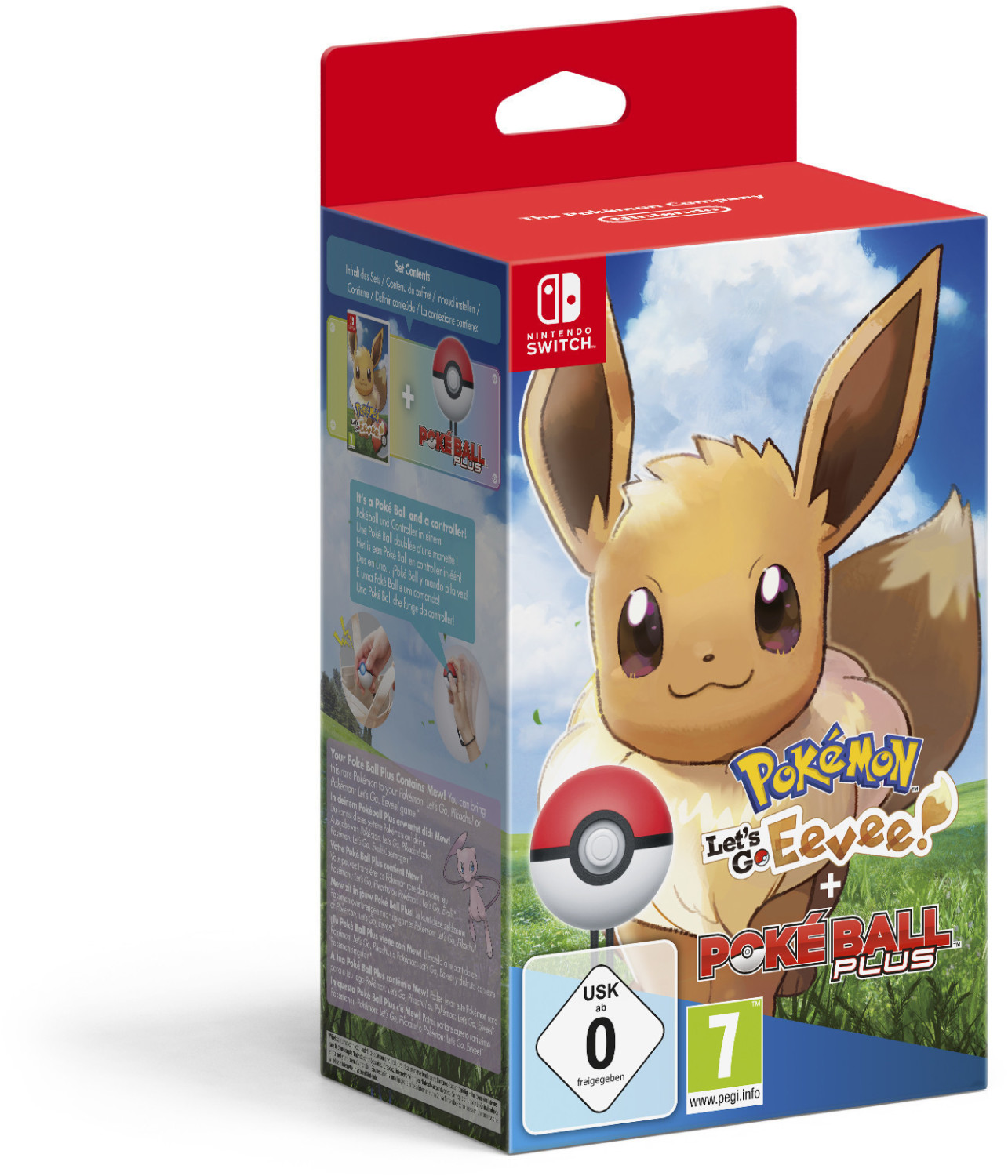 Bild zu Saturn Entertainment Weekend Deals, z.B. Pokémon: Let’s Go, Evoli und den Pokéball Plus [Switch] für 59€ (Vergleich: 78,85€)