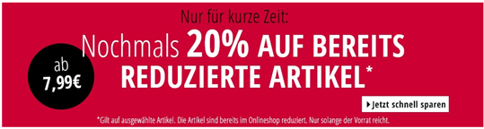 Bild zu Ulla Popken: 20% Extra Rabatt auf bereits reduzierte Artikel