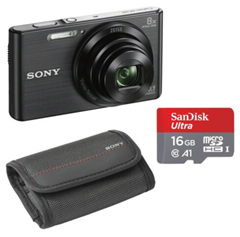 Bild zu Sony Cyber-shot DSC-W830B mit 16GB SD Karte und Tasche für 84,90€