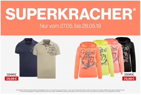 Bild zu Camp David & Soccx: Superkracher mit 50% Rabatt