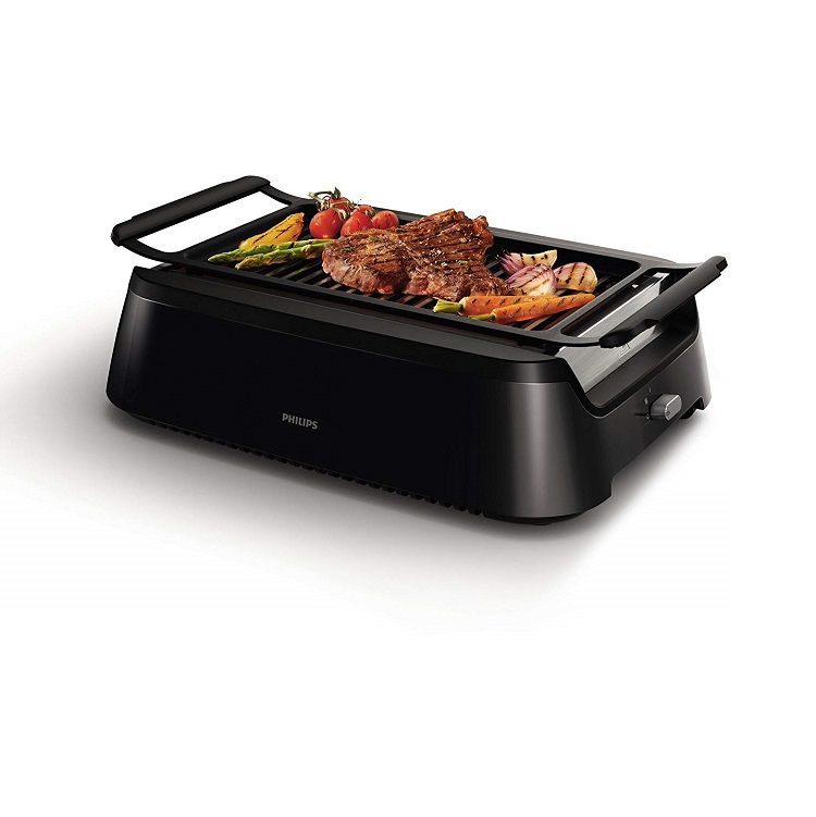 Bild zu Elektrogrill Philips HD6370/90 für 138,90€ (Vergleich: 246,95€)