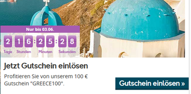 Bild zu ThomasCook: 100€ Rabatt für Griechenland-Reisen (ab 1.000€)