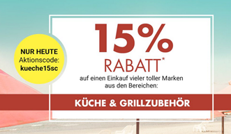 Bild zu Galeria Kaufhof: 15% Rabatt auf Küche & Grillzubehör