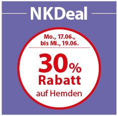 Bild zu NKD: 30% Rabatt auf Hemden