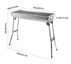 Bild zu Uten BBQ Grill Picknickgrill/Klappgrill für 24,99€ oder Klappgrill für 8,99€