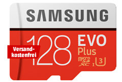 Bild zu SAMSUNG Evo Plus 128 GB für 16€ (VG: 20,93€)