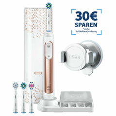 Bild zu BRAUN Oral-B Genius 9000N Rose Gold Elektrische Zahnbürste für 89,90€ + 30€ Cashback