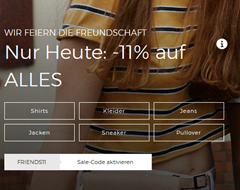 Bild zu AboutYou: Sale mit bis zu 70% Rabatt + 11% Extra Rabatt durch Gutschein ab 75€ + kostenloser Versand