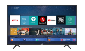 Bild zu HISENSE H43B7100 LED TV (Flat, 43 Zoll/108 cm, UHD 4K, SMART TV, VIDAA U3.0) für 289€