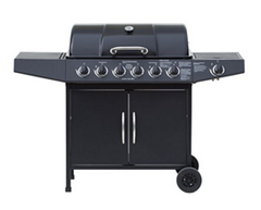 Bild zu El Fuego Dayton 6+1 Gasgrill für 134,99€ (Vergleich: 170,99€)